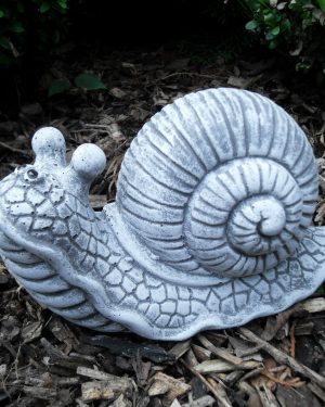 Steinfigur Schnecke