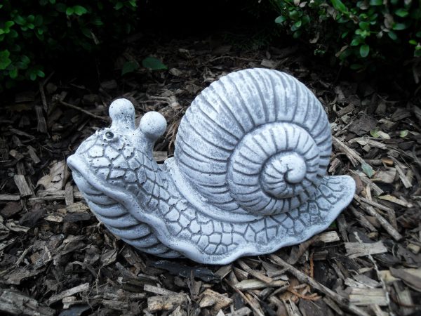 Steinfigur Schnecke