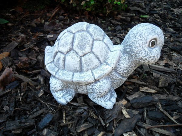 Steinfigur niedliche Schildkröte – Bild 3