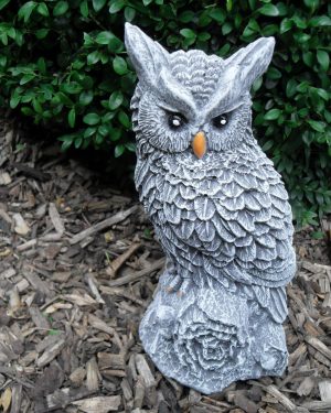 Steinfigur Eule / Kautz