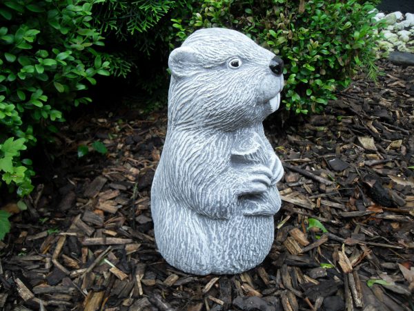 Steinfigur Biber – Bild 3