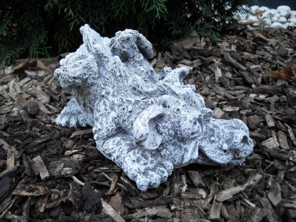 Steinfigur Drache Sweety Frostfest Steinguss – Bild 2
