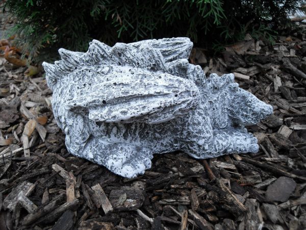 Steinfigur Drache Sweety Frostfest Steinguss – Bild 3