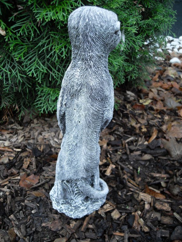 Steinfigur 2er Erdmännchen – Bild 3