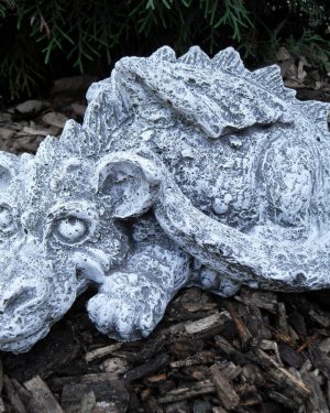 Steinfigur Drache Sweety Frostfest Steinguss