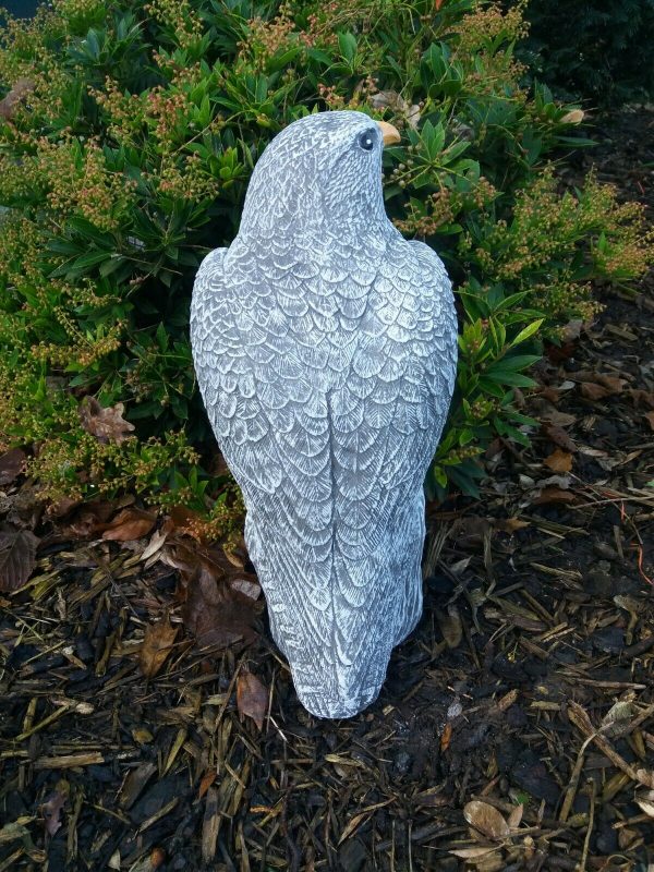 Steinfigur Falke (39 cm) Adler Greifvogel Frostfest Wetterfest Gartenfigur – Bild 6