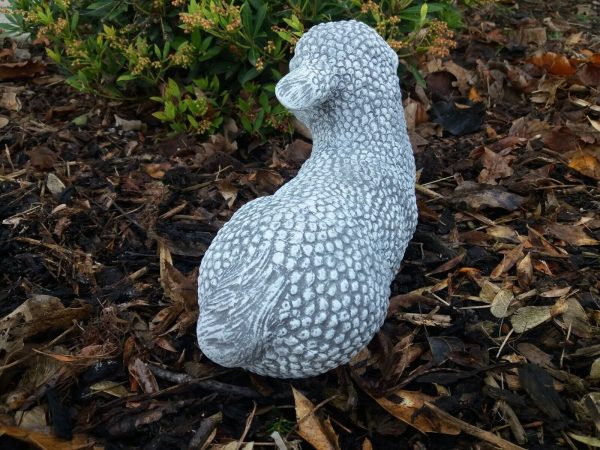 Steinfigur schönes Schaf liegend Lamm Steinguss Frostfest Wetterfest Garten – Bild 5