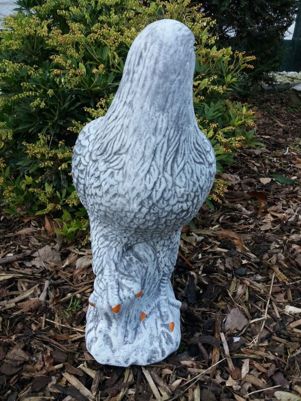 Steinfigur Adler (39 cm / 10 kg) Falke Greifvogel Frostfest Gartenfigur – Bild 5